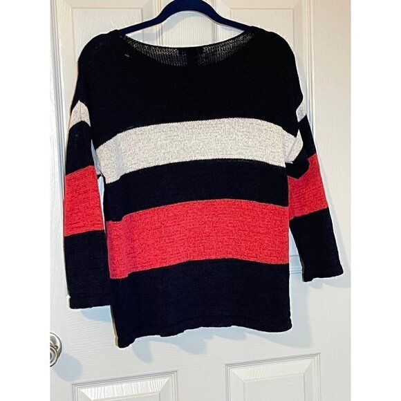 Chaps Woman's Block Sweater Size Large - Picture 4 of 8